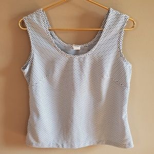 Vintage spotted tank top sz M